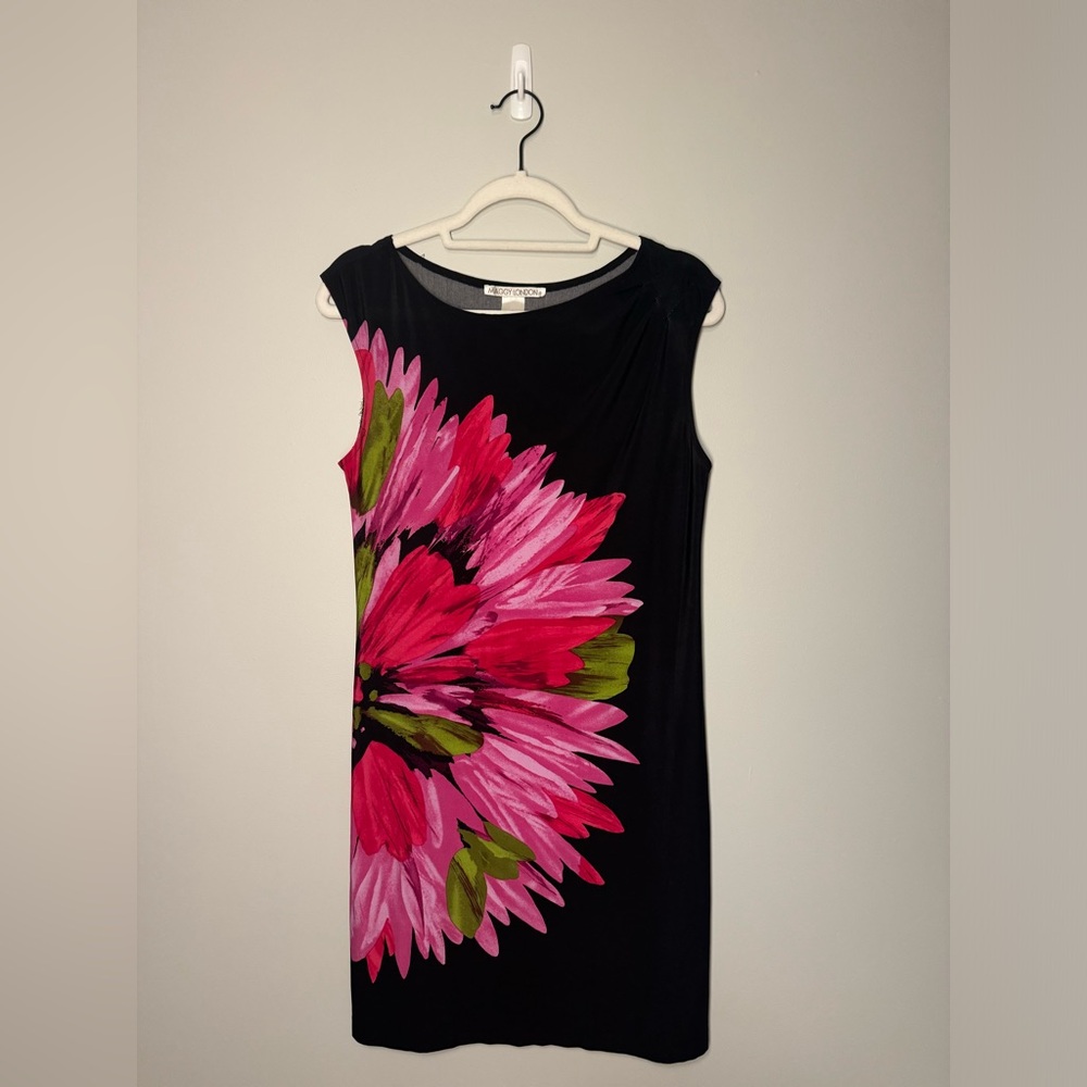 Maggy London Sleeveless Midi Dress